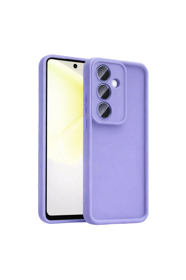 Evi̇mdeyokyok Samsung Galaxy A57 5G Vi̇era Si̇li̇kon - Li̇la
