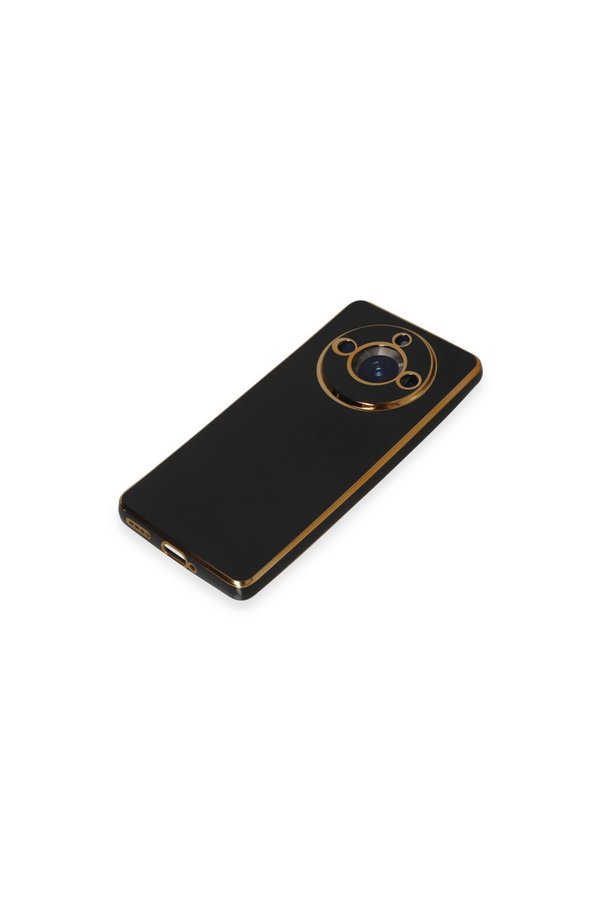 Evimdeyokyok Realme 11 Pro Kılıf Volet Silikon - Siyah