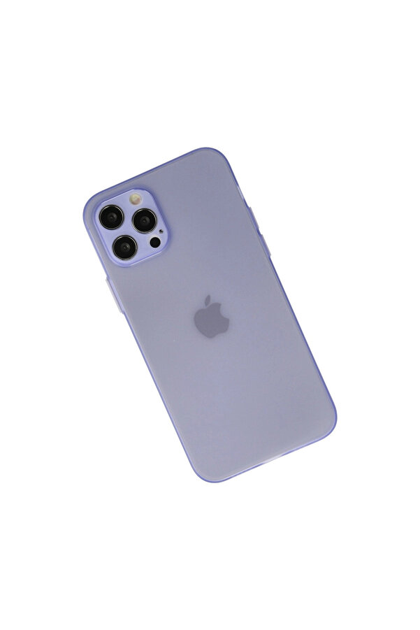 Evi̇mdeyokyok Apple İphone 12 Pro Max Kılıf Puma Si̇li̇kon - Mor