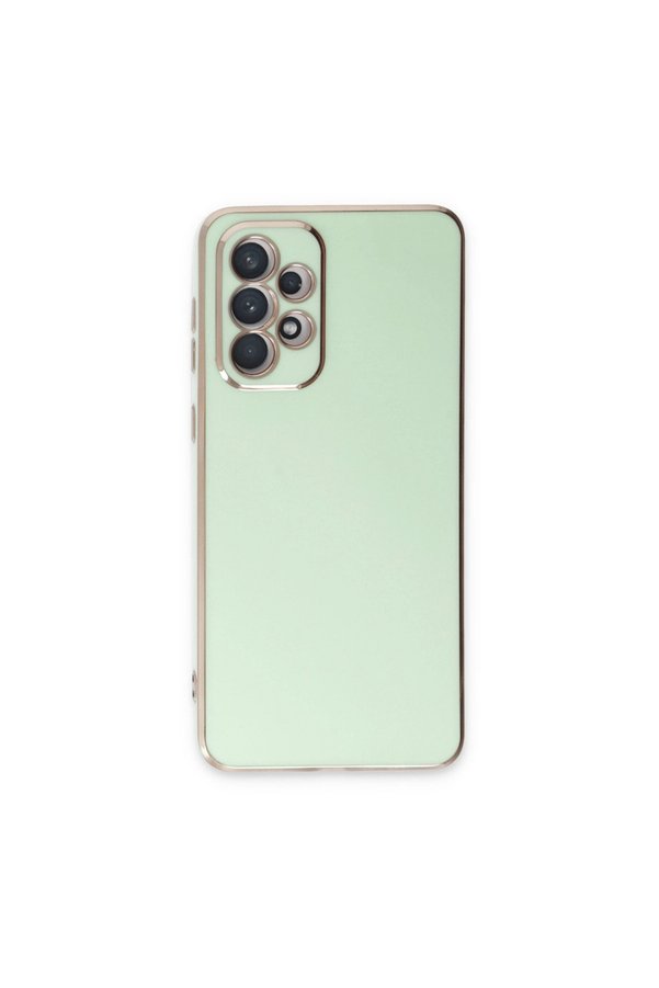 Evimdeyokyok Samsung Galaxy A53 5G Kılıf Volet Silikon - Açık Yeşil