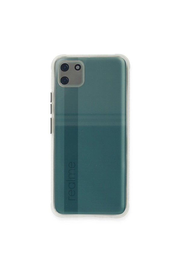 Evi̇mdeyokyok Realme C11 Kılıf Mi̇ami̇ Şeffaf Si̇li̇kon - Şeffaf