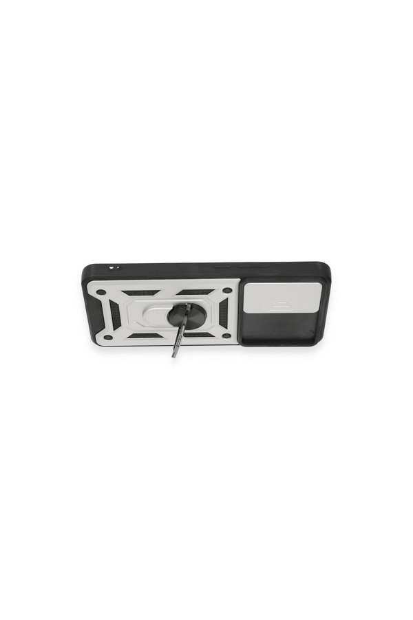 Evi̇mdeyokyok Xi̇aomi̇ Mi̇ 12T Pro Kılıf Pars Lens Yüzüklü Si̇li̇kon - Gümüş