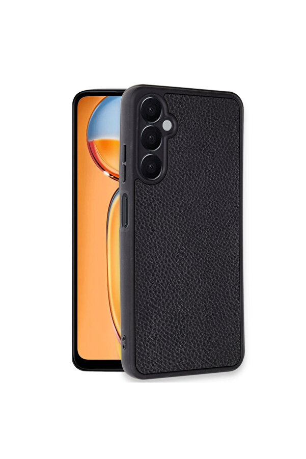 Evi̇mdeyokyok Samsung Galaxy A36 Kılıf Aras Deri̇ Kapak - Si̇yah