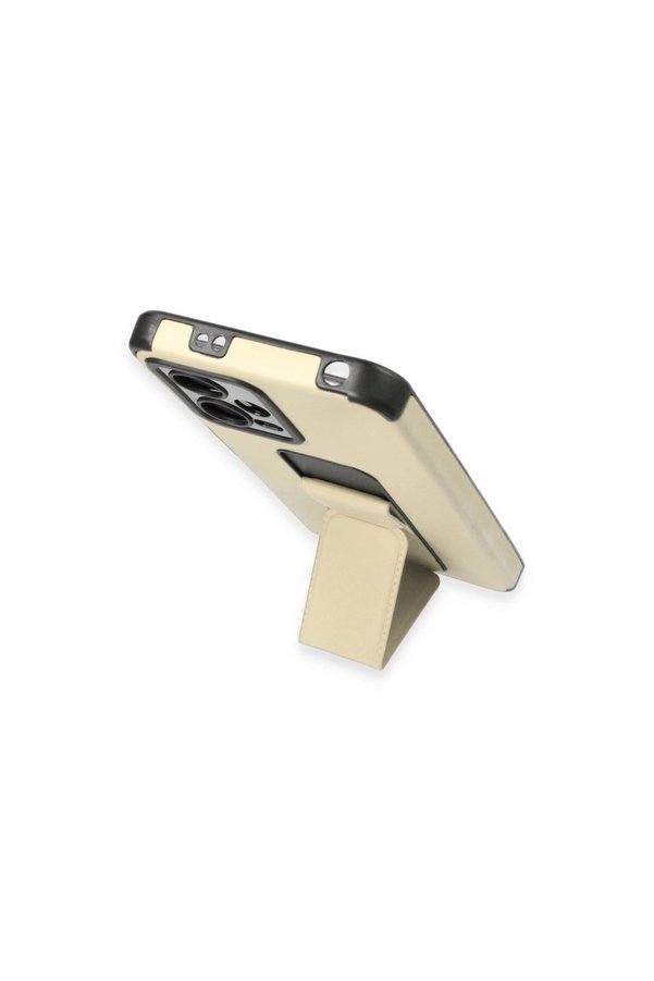 Evimdeyokyok Xiaomi Poco X5 5G Kılıf Mega Standlı Silikon - Gold