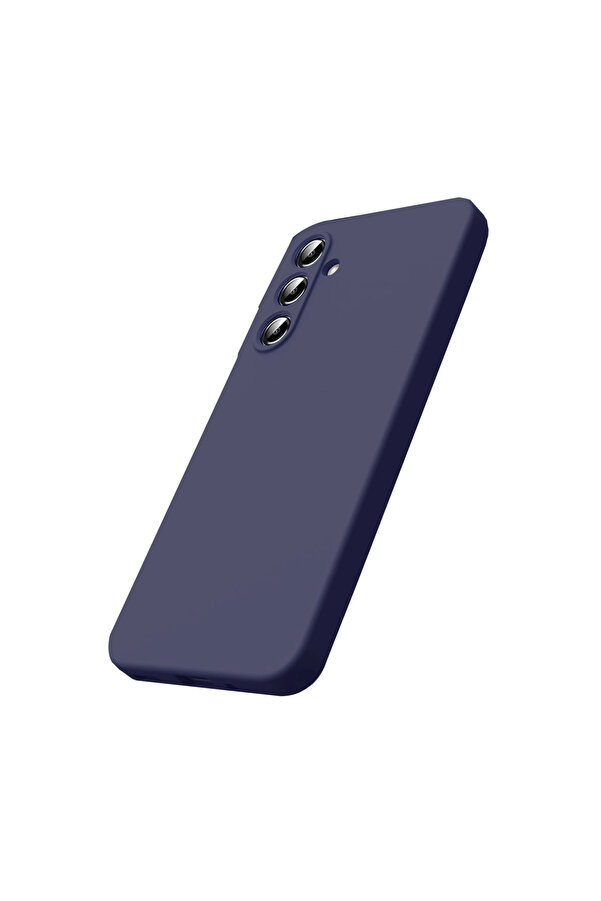 Evi̇mdeyokyok Samsung Galaxy A17 5G Nano İçi̇ Kadi̇fe Si̇li̇kon - Laci̇vert