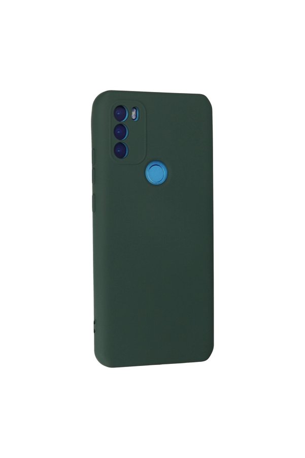 Evi̇mdeyokyok General Mobi̇le Gm 21 Plus Kılıf Nano İçi̇ Kadi̇fe Si̇li̇kon - Koyu Yeşi̇l
