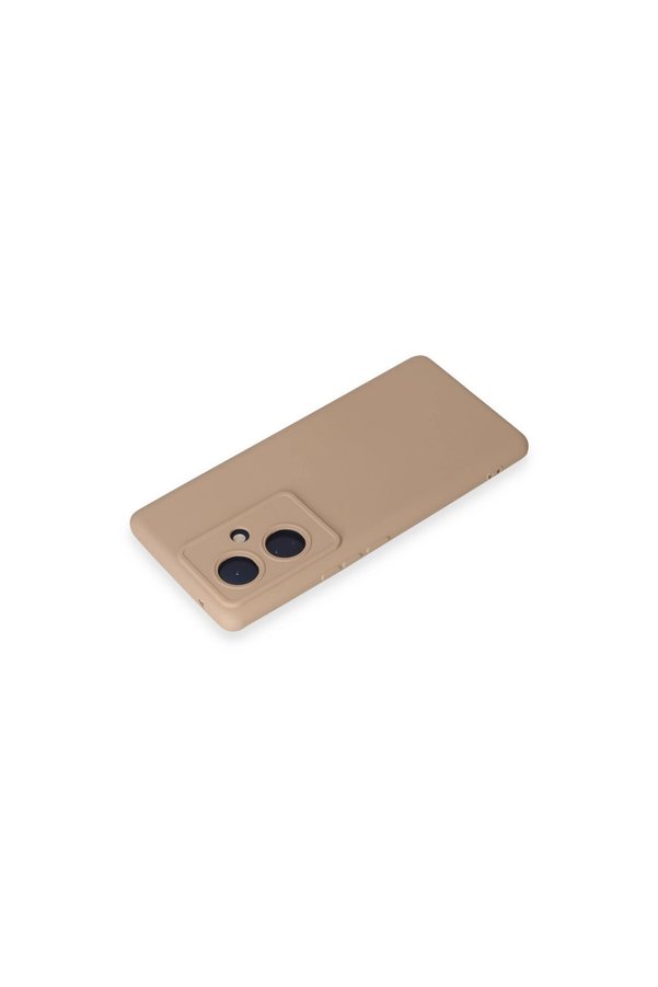 Evimdeyokyok Vivo V29 Lite Kılıf Nano İçi Kadife Silikon - Pudra