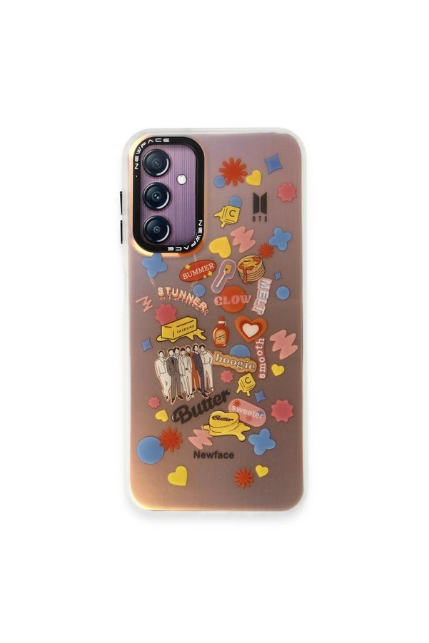 Evimdeyokyok Samsung Galaxy A14 4G Kılıf Estoril Desenli Kapak - Estoril - 16