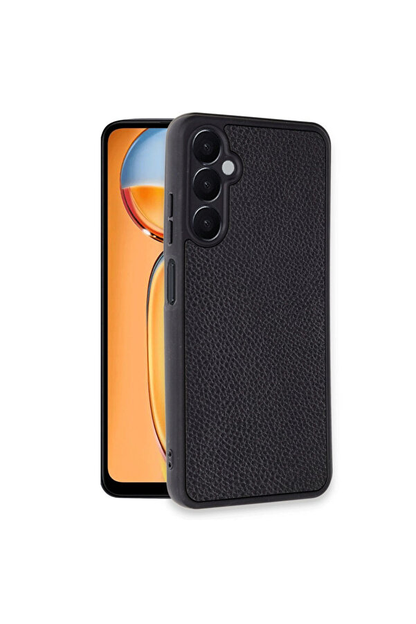 Evi̇mdeyokyok Samsung Galaxy A26 Kılıf Aras Deri̇ Kapak - Si̇yah