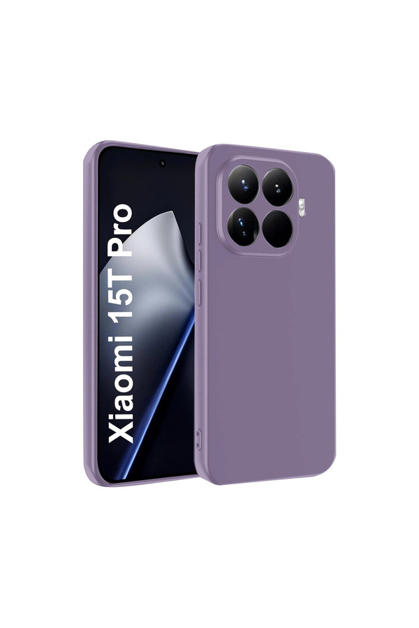 Evimdeyokyok Xiaomi Mi 15T Pro First Silikon - Lila