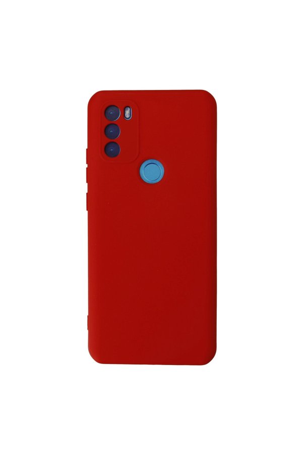Evimdeyokyok General Mobile Gm 21 Plus Kılıf Nano İçi Kadife Silikon - Kırmızı