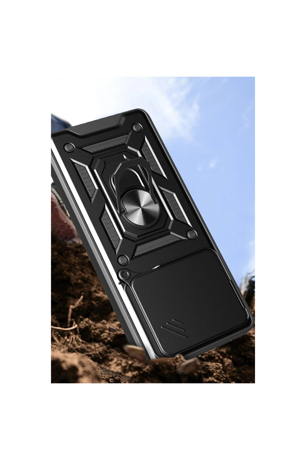 Evi̇mdeyokyok Xi̇aomi̇ Mi̇ 15 Pro Kılıf Pars Lens Yüzüklü Si̇li̇kon - Laci̇vert
