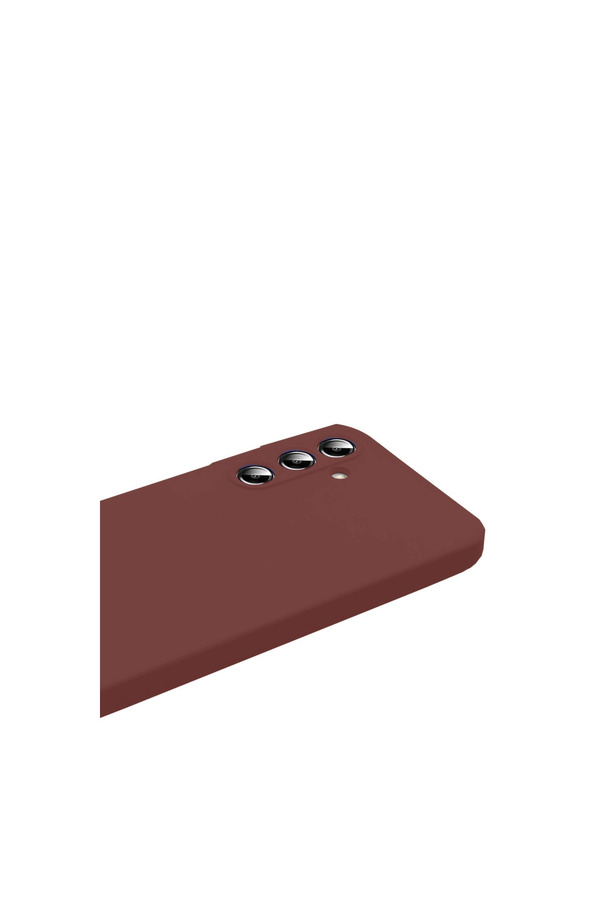 Evi̇mdeyokyok Samsung Galaxy S25 Fe Fi̇rst Si̇li̇kon - Bordo