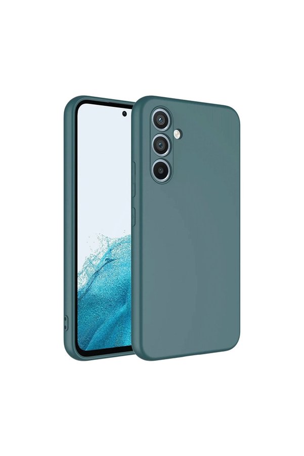 Evimdeyokyok Samsung Galaxy A16 5G Kılıf First Silikon - Koyu Yeşil