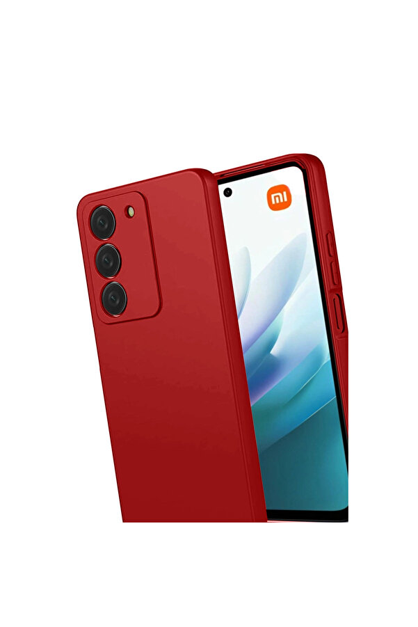 Evi̇mdeyokyok Xi̇aomi̇ Redmi̇ 15 4G Fi̇rst Si̇li̇kon - Kırmızı