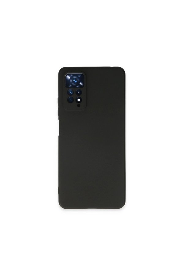 Evimdeyokyok Xiaomi Redmi Note 11 Kılıf First Silikon - Siyah