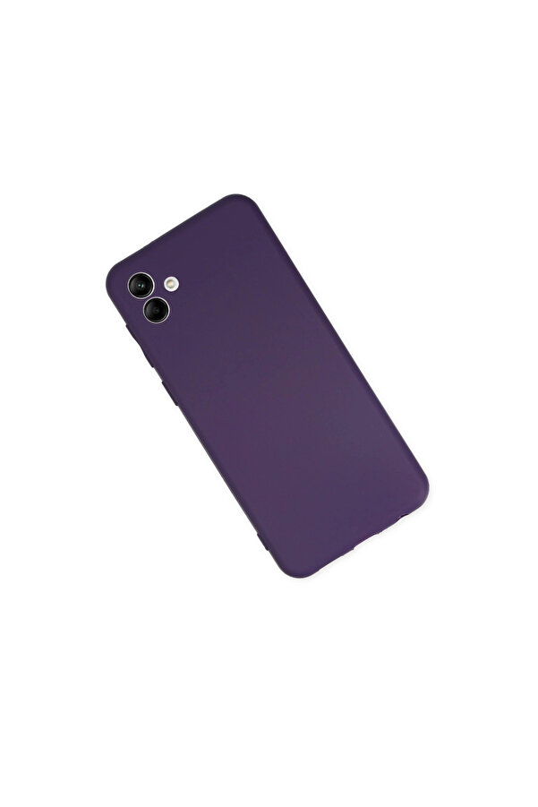 Evi̇mdeyokyok Samsung Galaxy A04 Kılıf Fi̇rst Si̇li̇kon - Mor