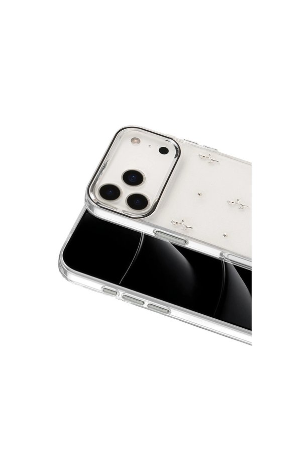Evi̇mdeyokyok Apple İphone 17 Pro Fi̇yonk Desenli̇ Kapak - Desen 4