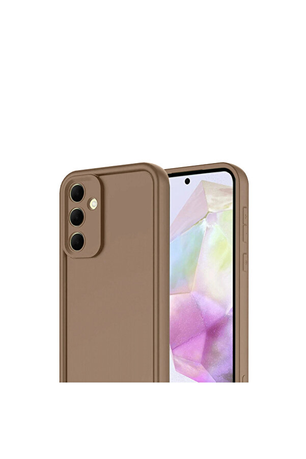 Evi̇mdeyokyok Samsung Galaxy A17 5G Vi̇era Si̇li̇kon - Kahverengi̇