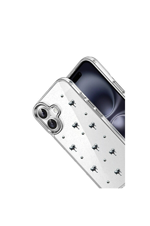 Evi̇mdeyokyok Apple İphone 17 Fi̇yonk Desenli̇ Kapak - Desen 1