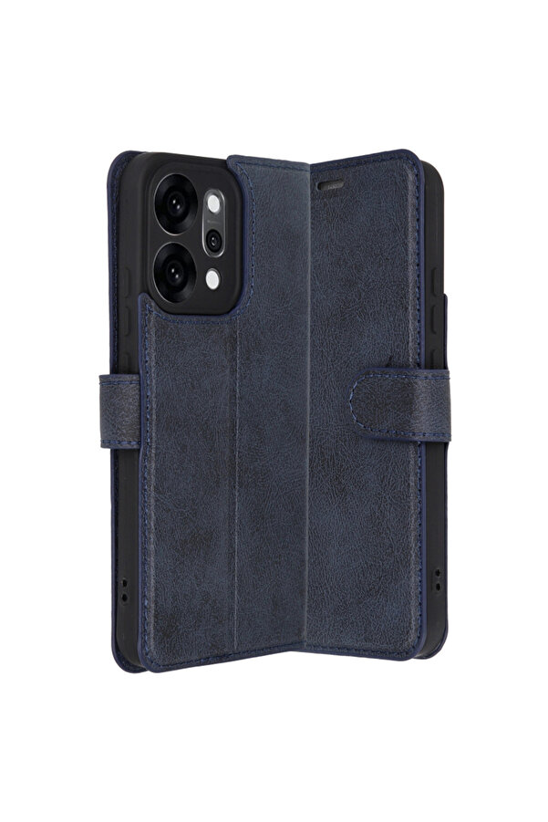 Evi̇mdeyokyok Oppo Reno 14 Trend S Plus Kapaklı Kılıf - Laci̇vert