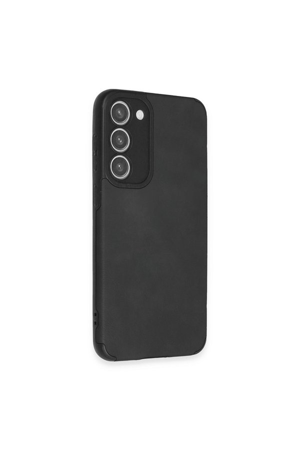 Evimdeyokyok Samsung Galaxy S23 Plus Kılıf Loop Deri Silikon - Siyah