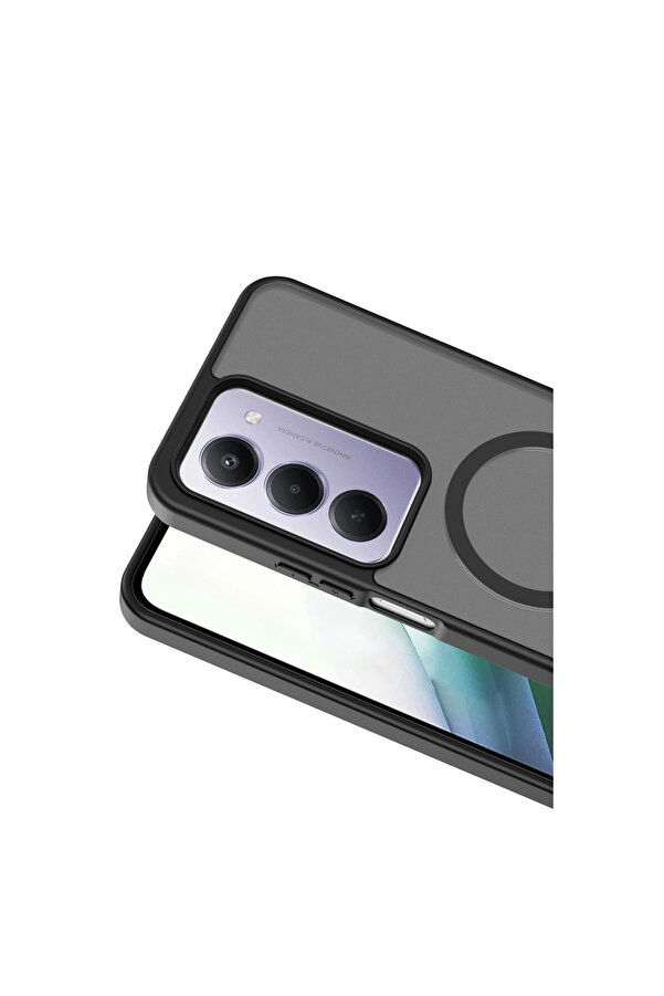 Evi̇mdeyokyok Joko Xi̇aomi̇ Redmi̇ 15 4G Jota Magsafe Kapak - Si̇yah