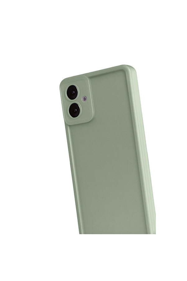 Evi̇mdeyokyok Samsung Galaxy A07 4G Vi̇era Si̇li̇kon - Açık Yeşi̇l