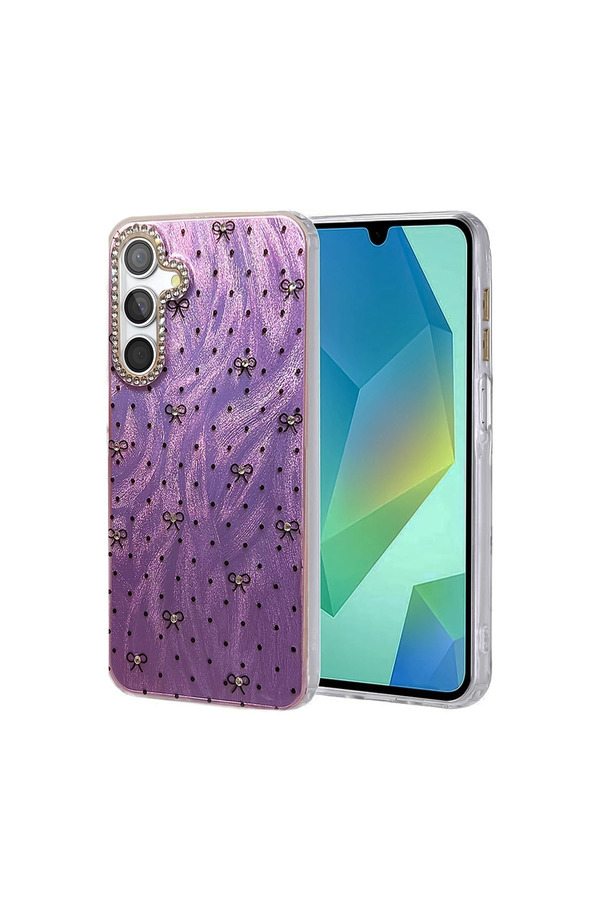 Evimdeyokyok Samsung Galaxy S25 Kılıf Blade Aynalı Desenli Kapak - Desen 2