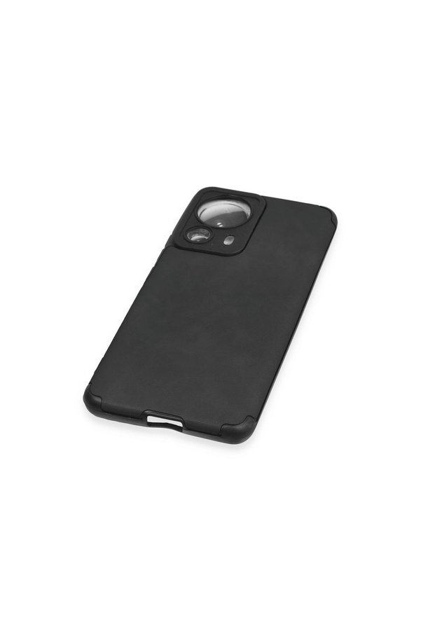 Evimdeyokyok Xiaomi Mi 13 Lite Kılıf Loop Deri Silikon - Siyah