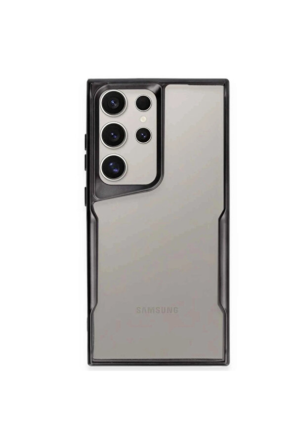 Evi̇mdeyokyok Samsung Galaxy S25 Ultra Kılıf Boyi̇ Si̇li̇kon Kapak - Si̇yah