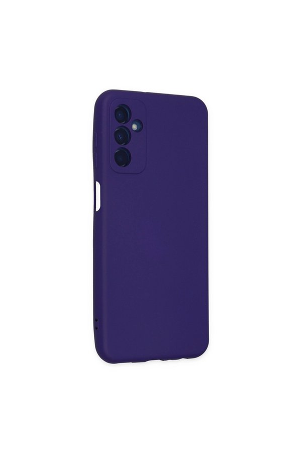 Evimdeyokyok Samsung Galaxy M23 Kılıf Nano İçi Kadife Silikon - Mor