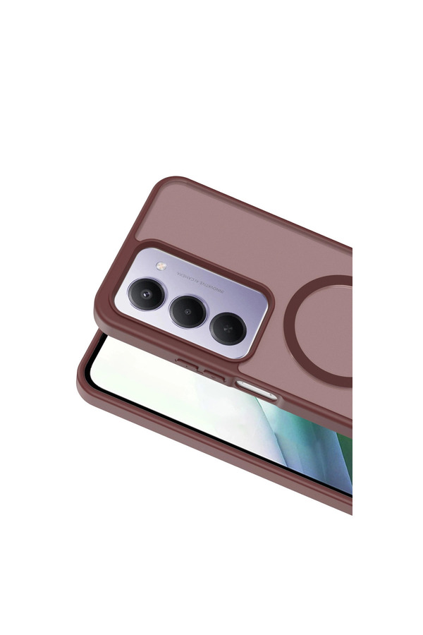 Evi̇mdeyokyok Joko Xi̇aomi̇ Redmi̇ 15 4G Jota Magsafe Kapak - Bordo