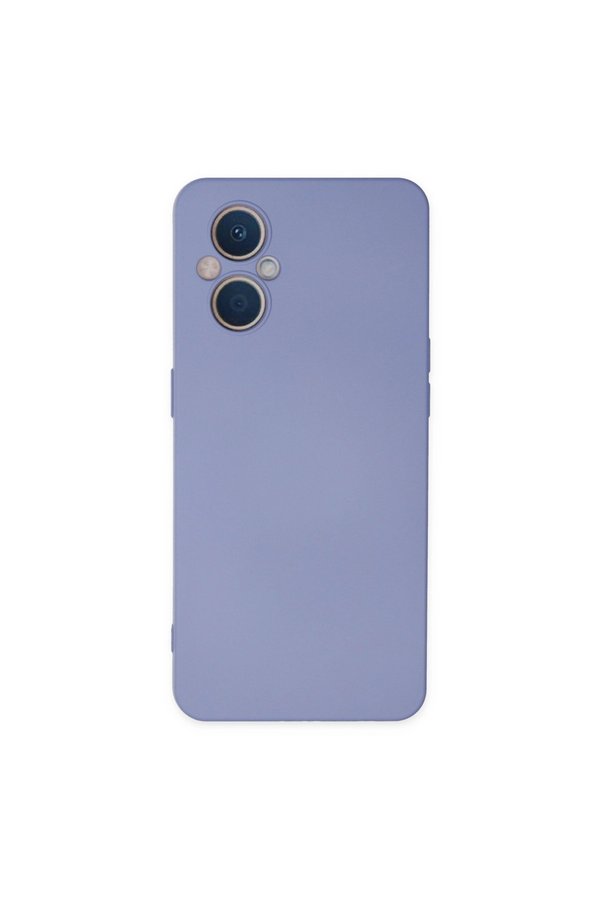 Evimdeyokyok Oppo Reno 7 Lite Kılıf Nano İçi Kadife Silikon - Lila