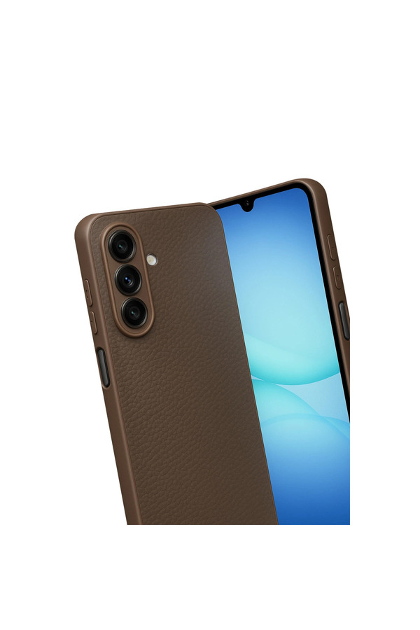 Evi̇mdeyokyok Samsung Galaxy A17 5G Thermax Si̇li̇kon Kılıf - Kahverengi̇
