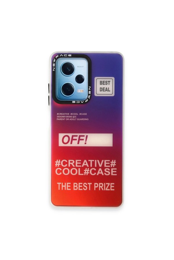 Evimdeyokyok Xiaomi Redmi Note 12 4G Kılıf Estoril Desenli Kapak - Estoril - 9