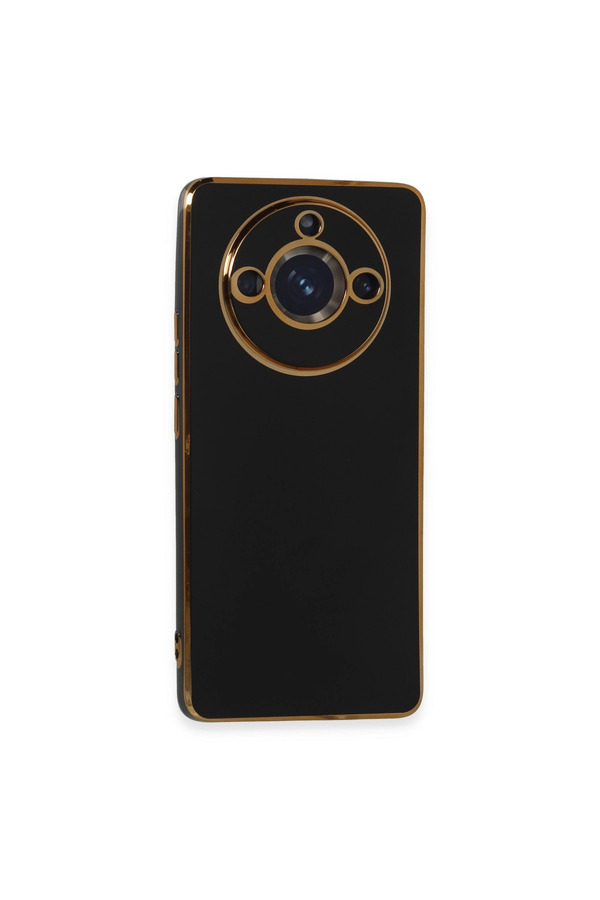 Evimdeyokyok Realme 11 Pro Kılıf Volet Silikon - Siyah