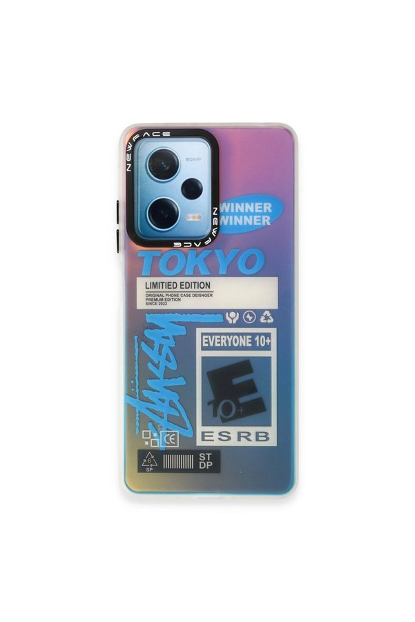 Evimdeyokyok Xiaomi Poco X5 5G Kılıf Estoril Desenli Kapak - Estoril - 1