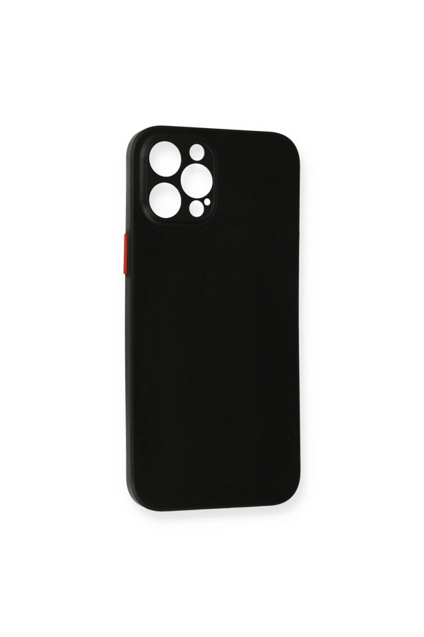 Evimdeyokyok Apple İphone 12 Pro Max Kılıf Pp Ultra İnce Kapak - Siyah