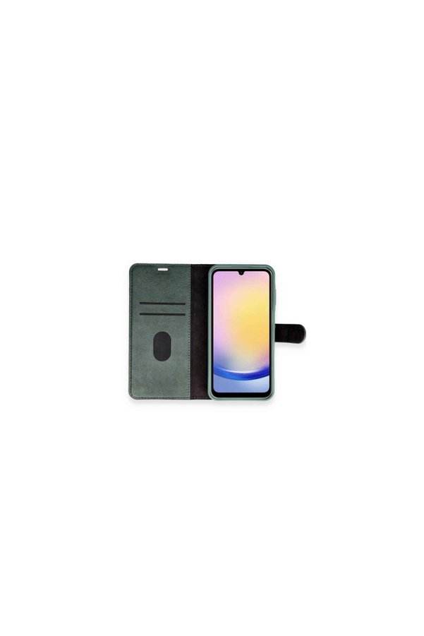 Evimdeyokyok Samsung Galaxy M34 5G Kılıf Trend S Plus Kapaklı Kılıf - Taba