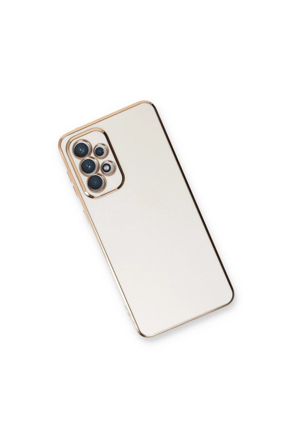 Evimdeyokyok Samsung Galaxy A53 5G Kılıf Volet Silikon - Beyaz