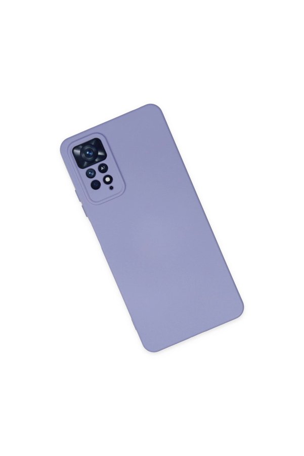 Evimdeyokyok Xiaomi Redmi Note 11 Pro Kılıf Nano İçi Kadife Silikon - Lila