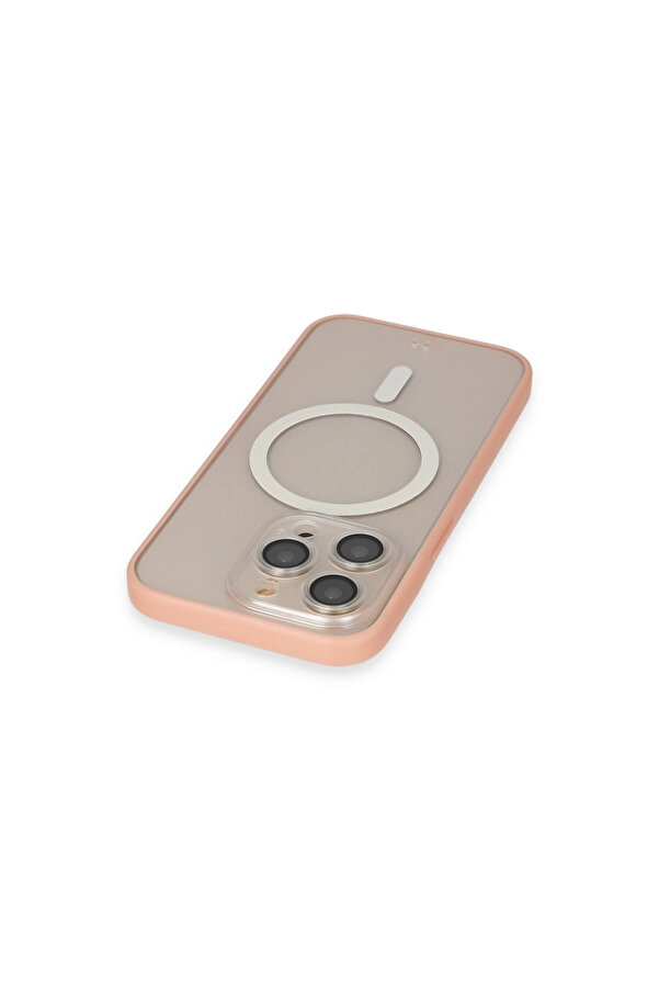 Evi̇mdeyokyok Apple İphone 14 Pro Max Kılıf Grand Magneti̇csafe Kapak - Pembe