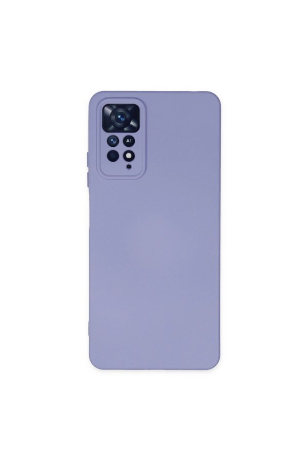 Evimdeyokyok Xiaomi Redmi Note 11 Pro Kılıf Nano İçi Kadife Silikon - Lila