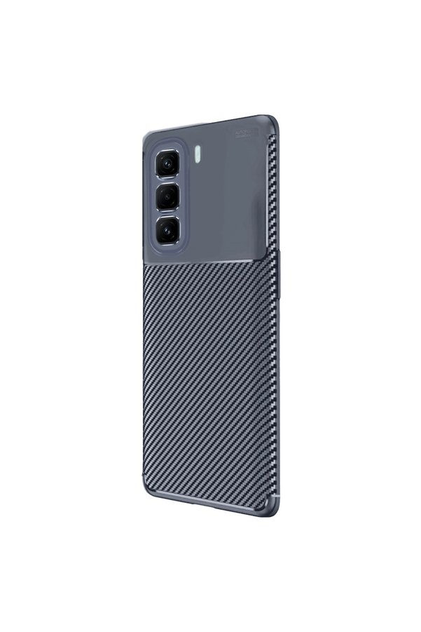 Evi̇mdeyokyok İnfi̇ni̇x Hot 50 Pro Plus 4G Auto Focus Karbon Kapak - Laci̇vert