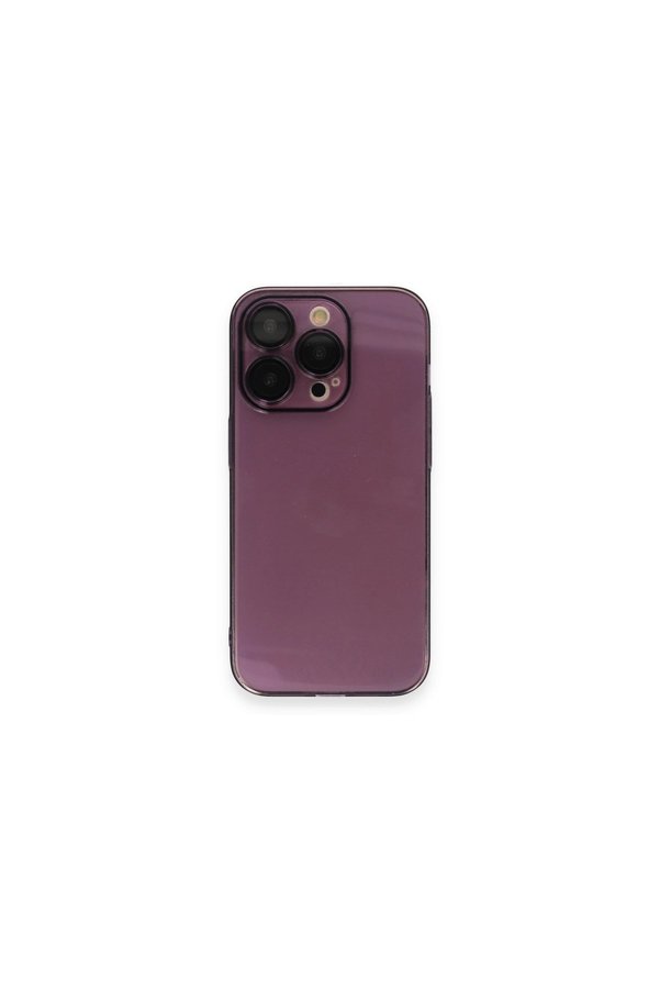 Evimdeyokyok Apple İphone 14 Pro Kılıf Armada Lensli Kapak - Derin Mor