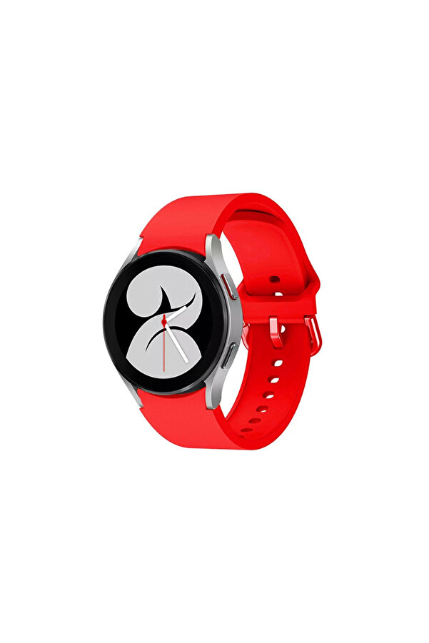 Evi̇mdeyokyok Samsung Galaxy Watch 4 Klasi̇k Kordon - Kırmızı