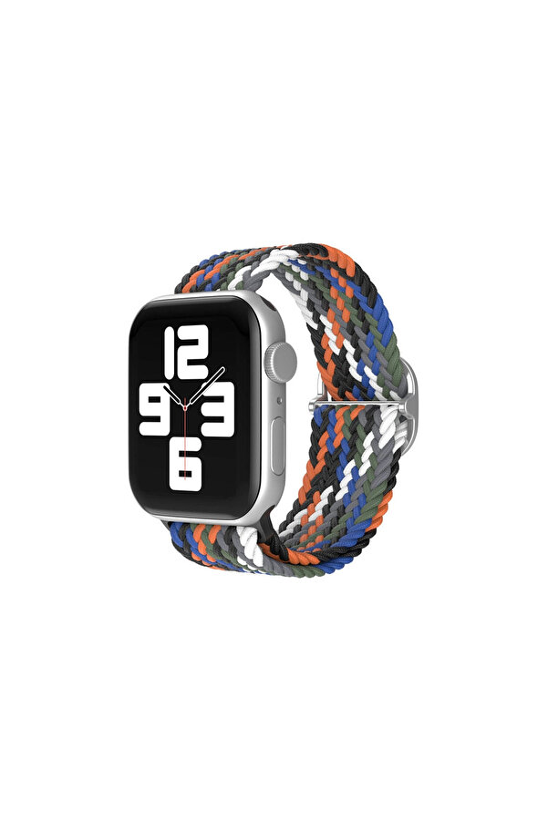 Evi̇mdeyokyok Watch 20Mm Kordon - Gri̇-Turuncu