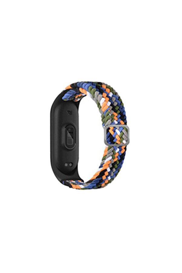 Evi̇mdeyokyok Xi̇aomi̇ Mi̇ Band 7 Kordon - Gri̇-Turuncu