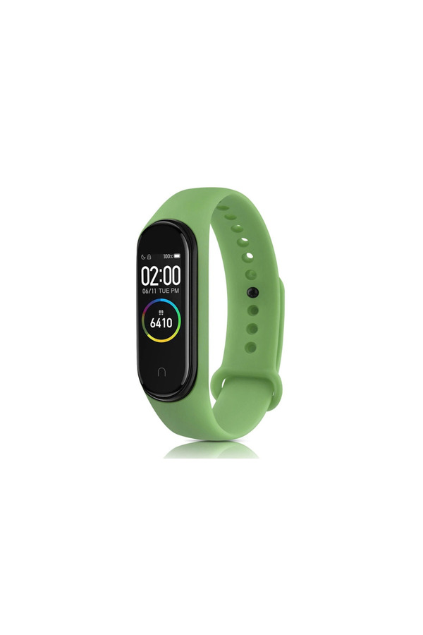 Evi̇mdeyokyok Xi̇aomi̇ Mi̇ Band 6 Klasi̇k Kordon - Açık Yeşi̇l